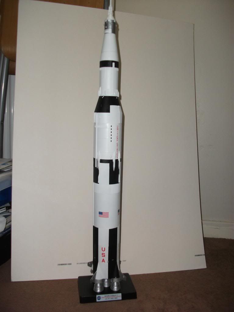 Airfix 1/144 Saturn V Ready for Inspection SF & RealSpace